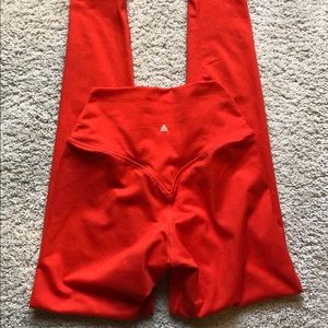 Balance Athletica Orange Leggings - Size Small - GUC